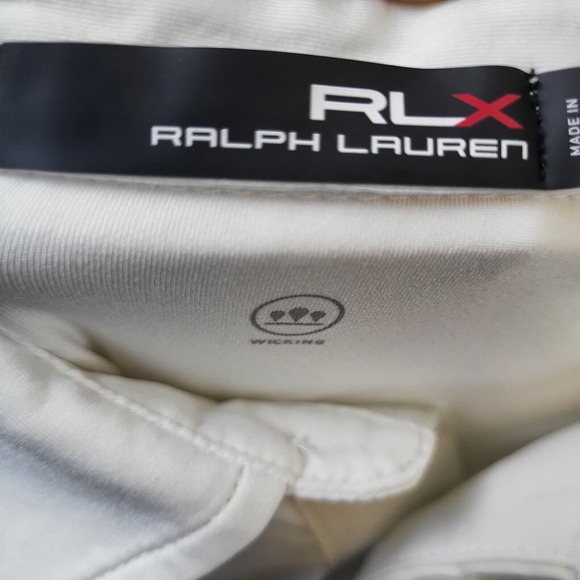 RLX Ralph Lauren Polo 121 U.S. Open Torrey Pines, White Polo Mens Size M - Picture 8 of 8
